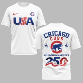 Chicago Cubs Celebrating America’s 250th Premium T-shirt LT0003
