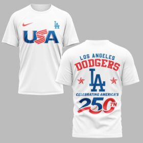Los Angeles Dodgers Celebrating America’s 250th Premium T-shirt LT0003