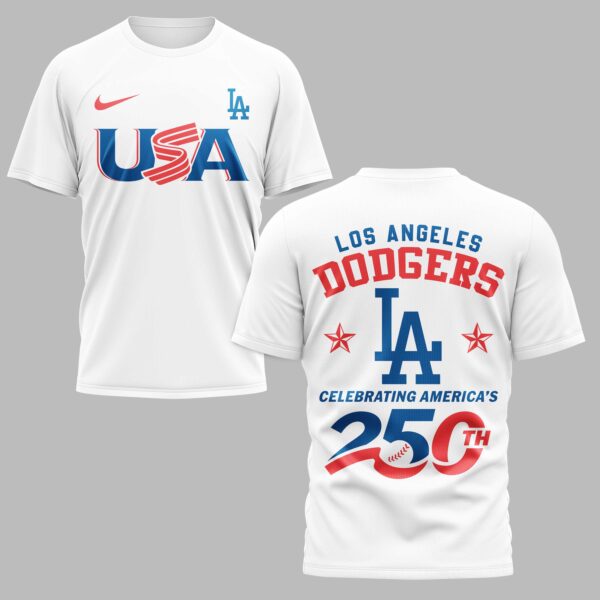 Los Angeles Dodgers Celebrating America’s 250th Premium T-shirt LT0003