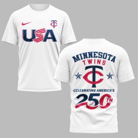 Minnesota Twins Celebrating America’s 250th Premium T-shirt LT0003