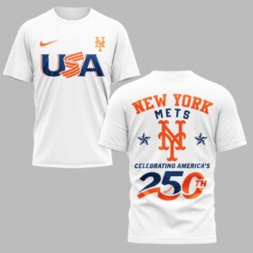 New York Mets Celebrating America’s 250th Premium T-shirt LT0003