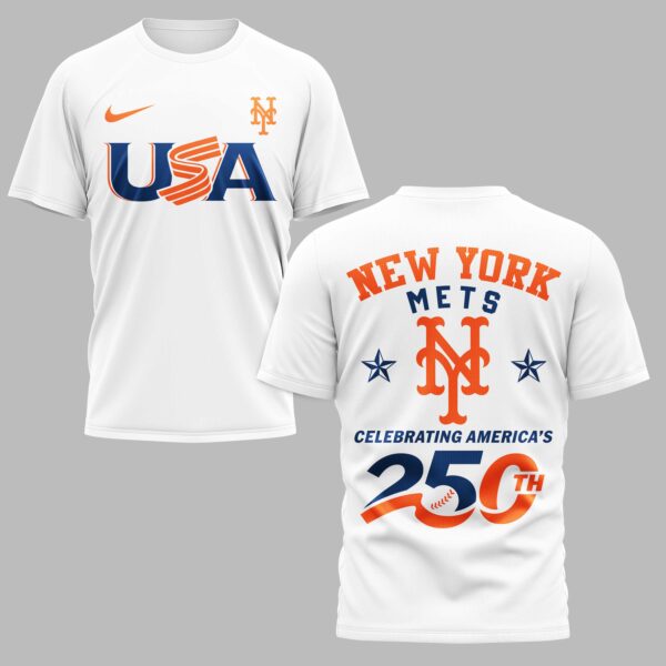 New York Mets Celebrating America’s 250th Premium T-shirt LT0003