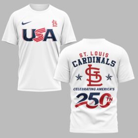 St. Louis Cardinals Celebrating America’s 250th Premium T-shirt LT0003