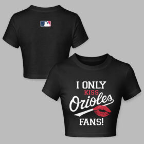 Baltimore Orioles Cropped Navel-Baring Shirt 010