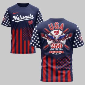 Washington Nationals x 250Years Mars Premium T-Shirt PL06