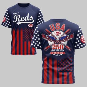 Cincinnati Reds x 250Years Mars Premium T-Shirt PL06