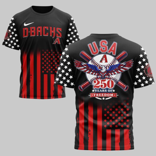 Arizona Diamondbacks x 250Years Mars Premium T-Shirt PL06