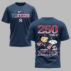 New York Yankees 250th Freedom Anniversary Snoopy & Charlie Friendship Premium T-Shirt PH00003