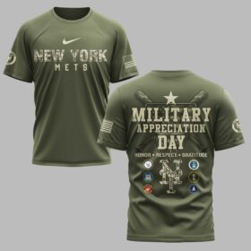New York Mets Military Appreciation Premium T-shirt LT0004