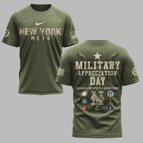 New York Mets Military Appreciation Premium T-shirt LT0004