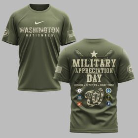 Washington Nationals Military Appreciation Premium T-shirt LT0004