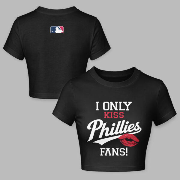 Philadelphia Phillies Cropped Naval-Baring Shirt 010