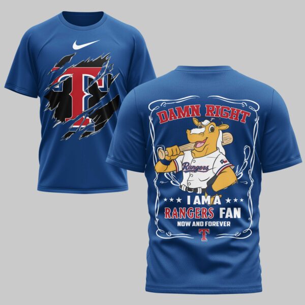 Texas Rangers x Tear Mars Premium T-Shirt PL07