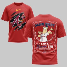 Atlanta Braves x Tear Mars Premium T-Shirt PL07
