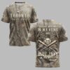 Toronto Blue Jays “Hunting in My Veins” Camo Premium T-Shirt LT0005