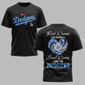 Los Angeles Dodgers Glitter Premium Tshirt LT0001