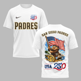 San Diego Padres x 250 Years Of America Premium T-Shirt 003