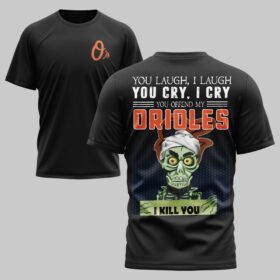 Baltimore Orioles x Skull Mars Premium T-Shirt PL03