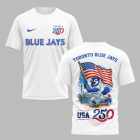 Toronto Blue Jays x 250 Years Of America Premium T-Shirt 003