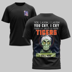 Detroit Tigers x Skull Mars Premium T-Shirt PL03