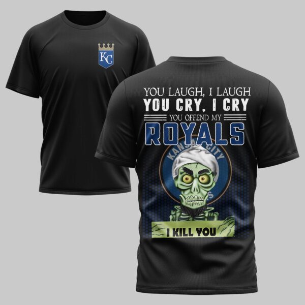 Kansas City Royals x Skull Mars Premium T-Shirt PL03