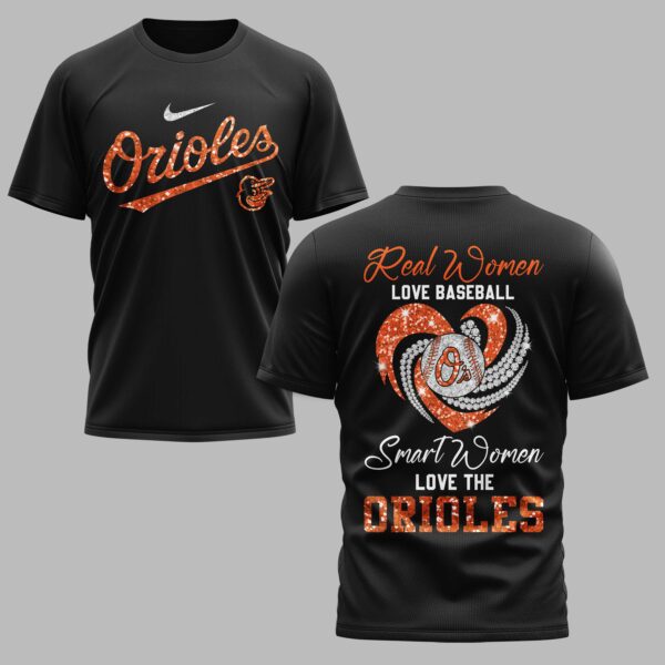 Baltimore Orioles Glitter Premium T-Shirt LT0001