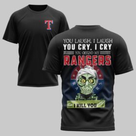 Texas Rangers x Skull Mars Premium T-Shirt PL03