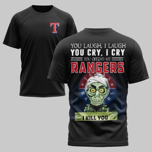 Texas Rangers x Skull Mars Premium T-Shirt PL03