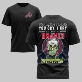 Atlanta Braves x Skull Mars Premium T-Shirt PL03