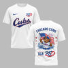 Chicago Cubs x 250 Years Of America Premium T-Shirt 003