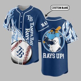 Tampa Bay Rays Premium Baseball Jersey PVT005