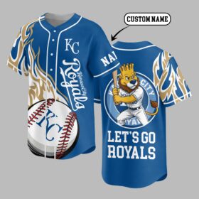 Kansas City Royals Premium Baseball Jersey PVT005