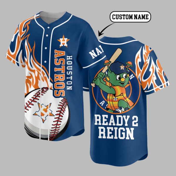 Houston Astros Premium Baseball Jersey PVT005