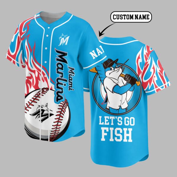 Miami Marlins Premium Baseball Jersey PVT005