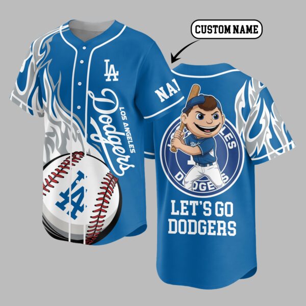 Los Angeles Dodgers Premium Baseball Jersey PVT005