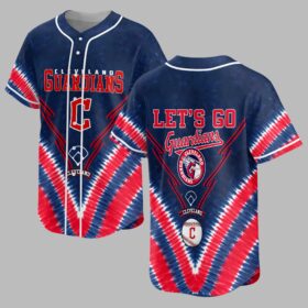 Cleveland Guardians Tie Dye Premium Jersey PL09