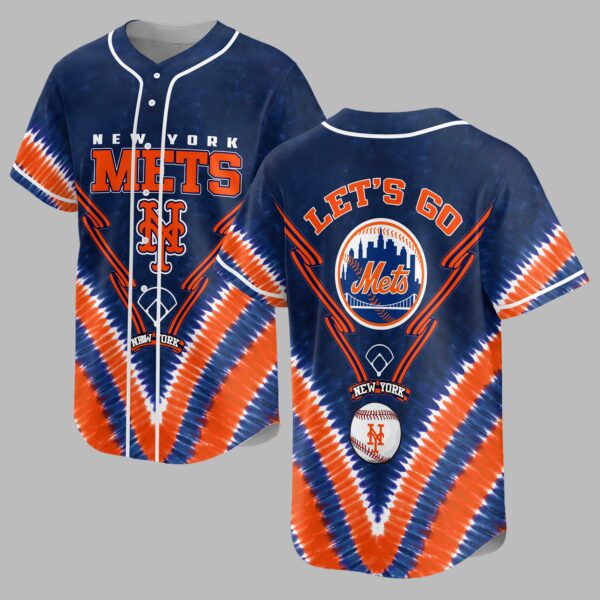 New York Mets Tie Dye Premium Jersey PL09