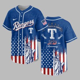 Texas Rangers X America’s 250th Anniversary Premium Baseball Jersey PVT006