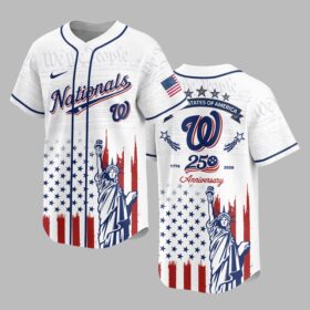 Washington Nationals X America’s 250th Anniversary Premium Baseball Jersey PVT006