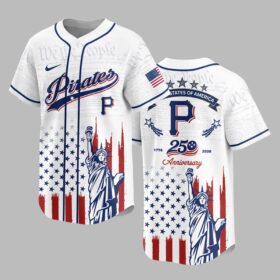 Pittsburgh Pirates X America’s 250th Anniversary Premium Baseball Jersey PVT006