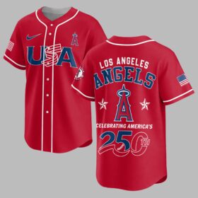 Los Angeles Angels Celebrating America’s 250th Premium Jersey LT0006