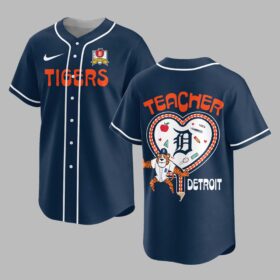 Detroit Tigers “Teacher Appreciation Night” Premium Jersey PH00005