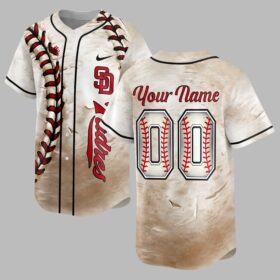 San Diego Padres Custom Baseball Stitch Jersey LT0008