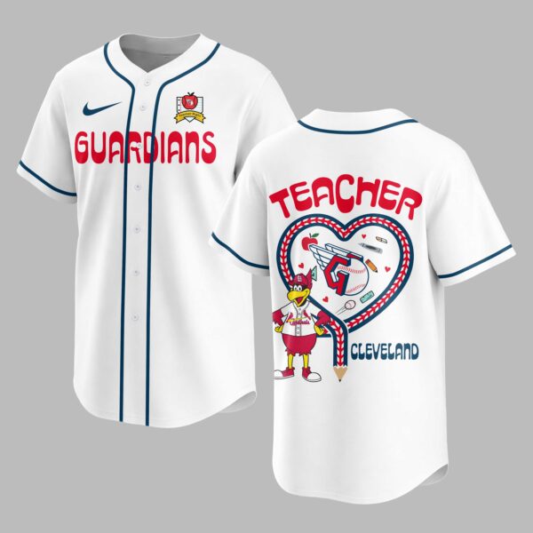 Cleveland Guardians “Teacher Appreciation Night” Premium Jersey PH00005
