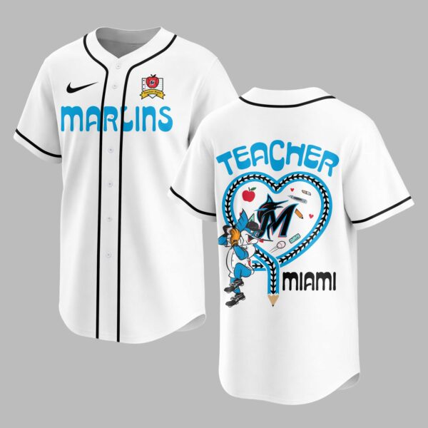 Miami Marlins “Teacher Appreciation Night” Premium Jersey PH00005
