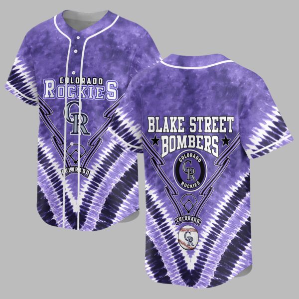 Colorado Rockies Tie Dye Premium Jersey PL09