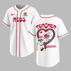Cincinnati Reds “Teacher Appreciation Night” Premium Jersey PH00005