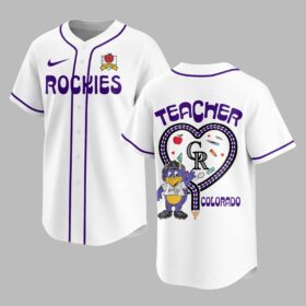 Colorado Rockies “Teacher Appreciation Night” Premium Jersey PH00005