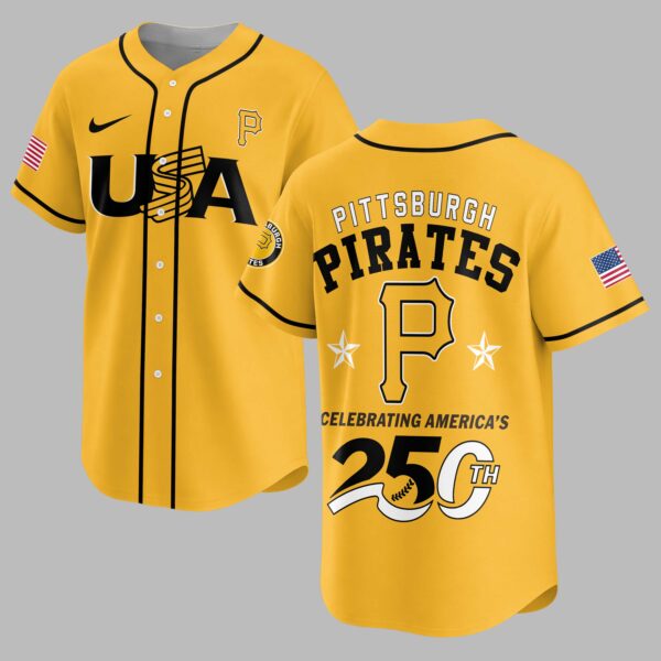 Pittsburgh Pirates Celebrating America’s 250th Premium Jersey LT0006