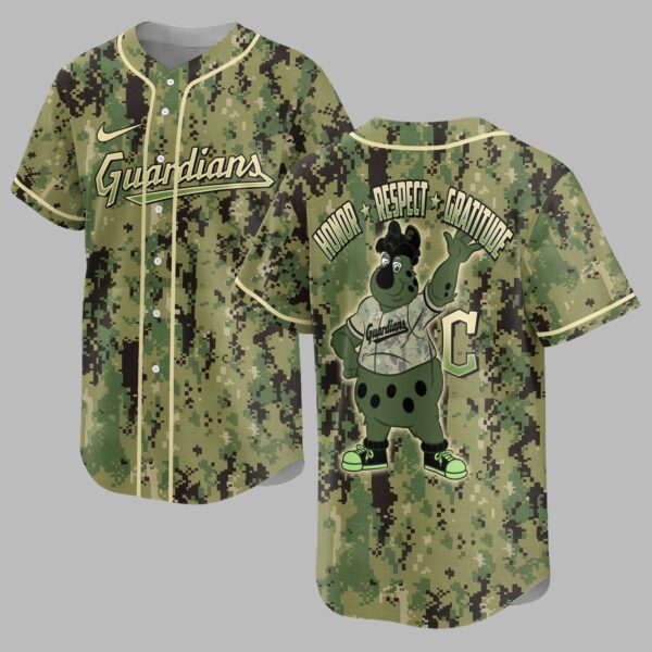 Cleveland Guardians Camo Premium Jersey PL10
